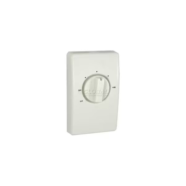 TPI Line Voltage Thermostat White Double Pole With Leads 25 Amp, Tpi Industrial, Mfr#: D2025H10DA